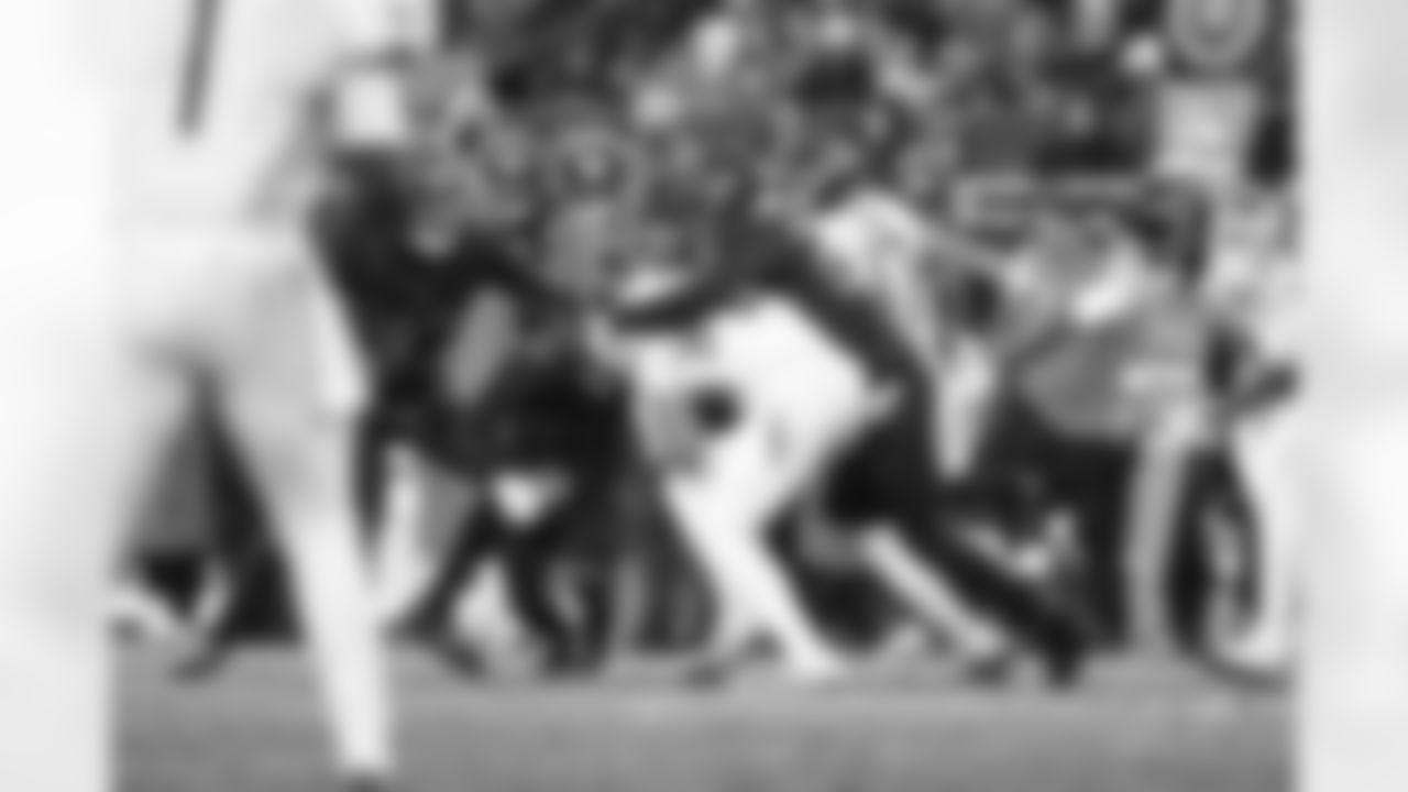 Cornerback Myles Harden (26) and Cornerback Sam Webb (27) during a NFL football game between the Tennessee Titans and Cleveland Browns on December 7, 2025 at Huntington Bank Field.