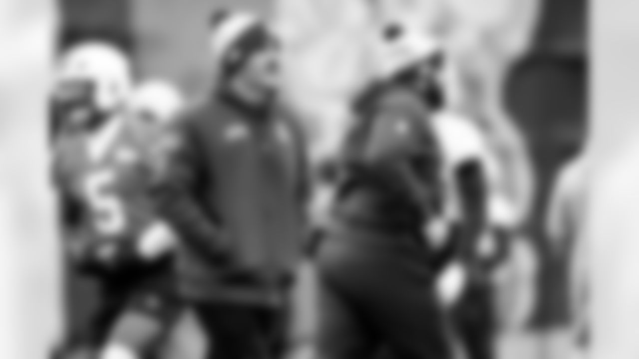 Head Coach Kevin Stefanski during practice at CrossCountry Mortgage Campus on December 11, 2024.