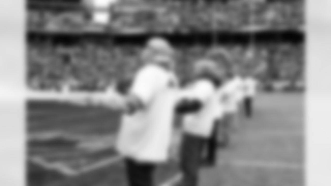 Bud Light Folds of Honor U.S. Flag Holders before a NFL football game between the San Francisco 49ers and Cleveland Browns on November 30, 2025 at Huntington Bank Field. The Browns lost 8-26.