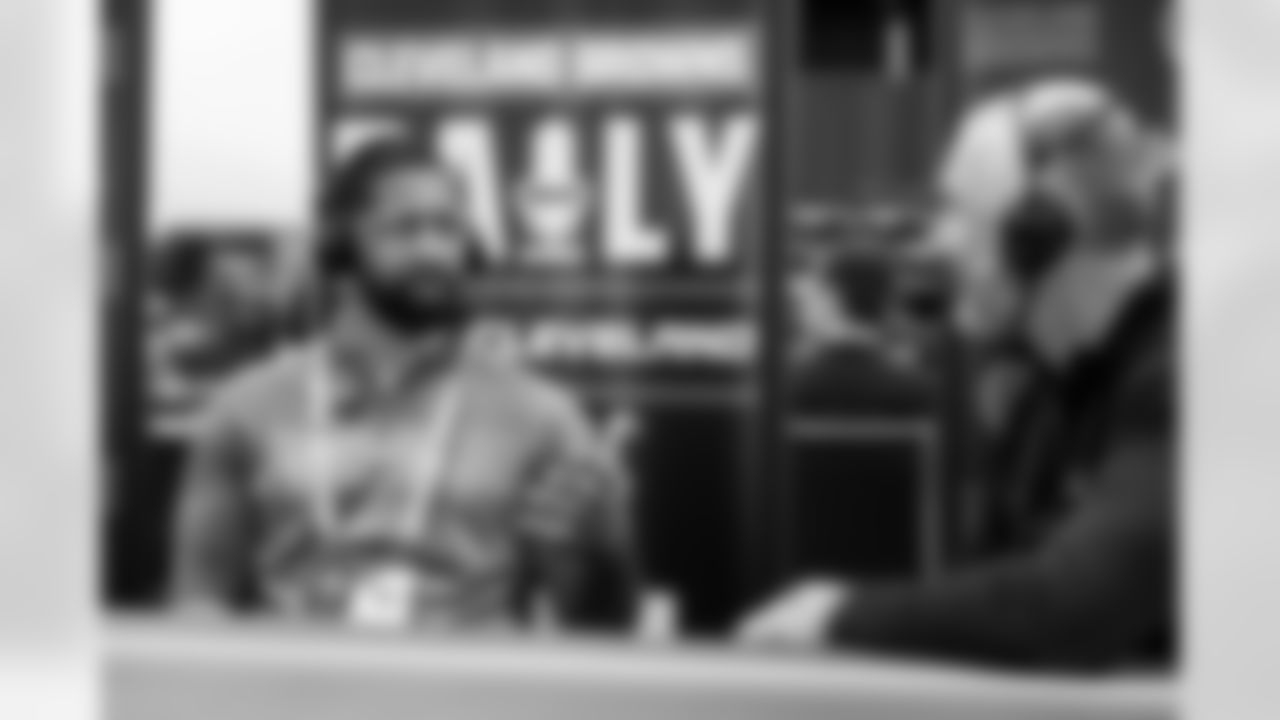 Executive Vice President of Football Operations and General Manager Andrew Berry on Cleveland Browns Daily on location at the 2026 NFL Combine on February 24, 2026 in Indianapolis, Indiana.