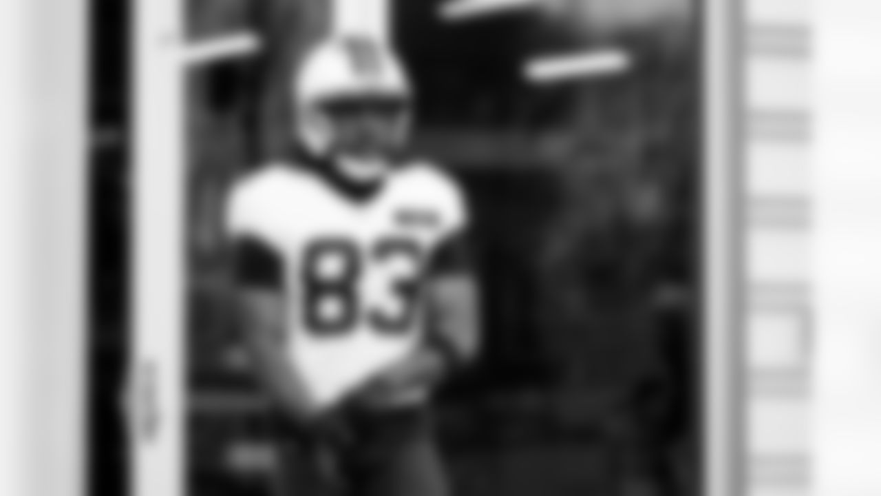 Wide receiver Malachi Corley (83) during practice at CrossCountry Mortgage Campus on November 19, 2025.