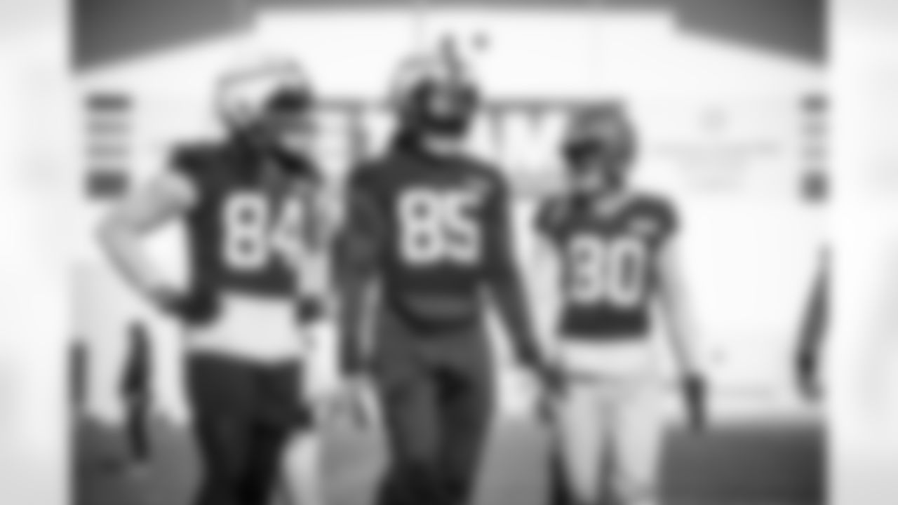 Tight end David Njoku (85) during practice at CrossCountry Mortgage Campus on December 15, 2023.
