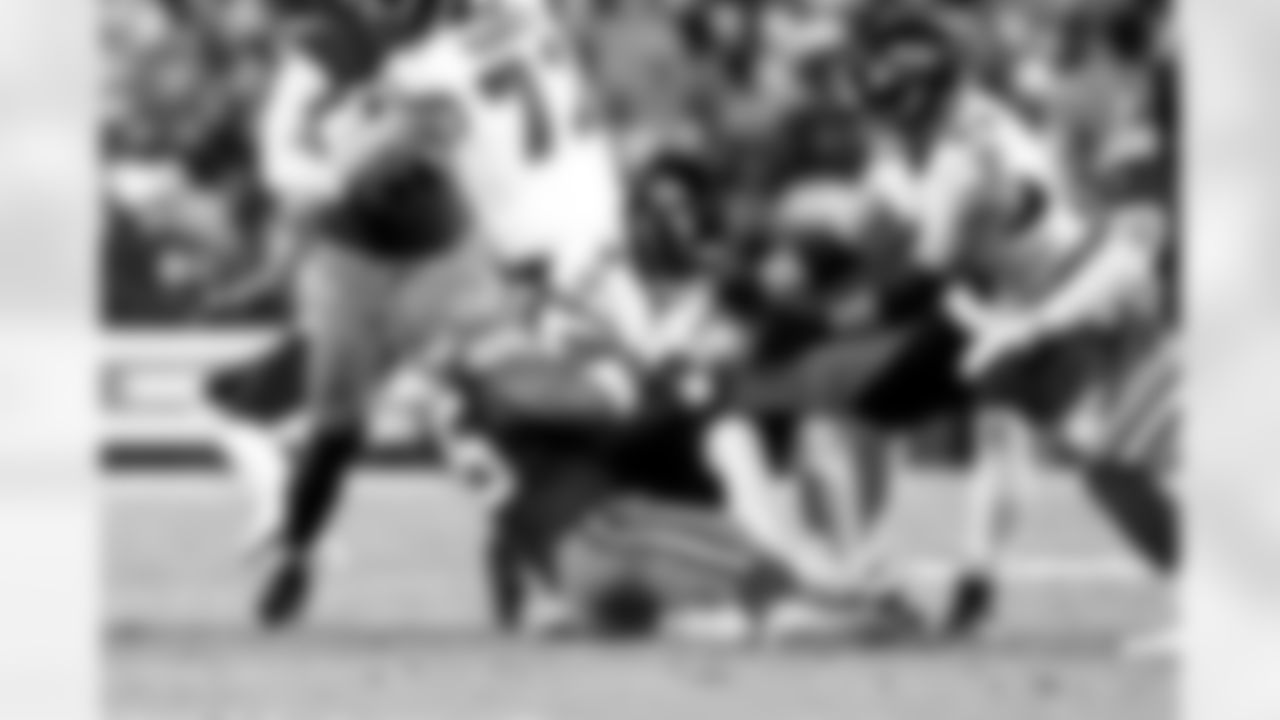 Defensive end Myles Garrett (95) during a NFL football game between the Baltimore Ravens and Cleveland Browns on November 16, 2025 at Huntington Bank Field.