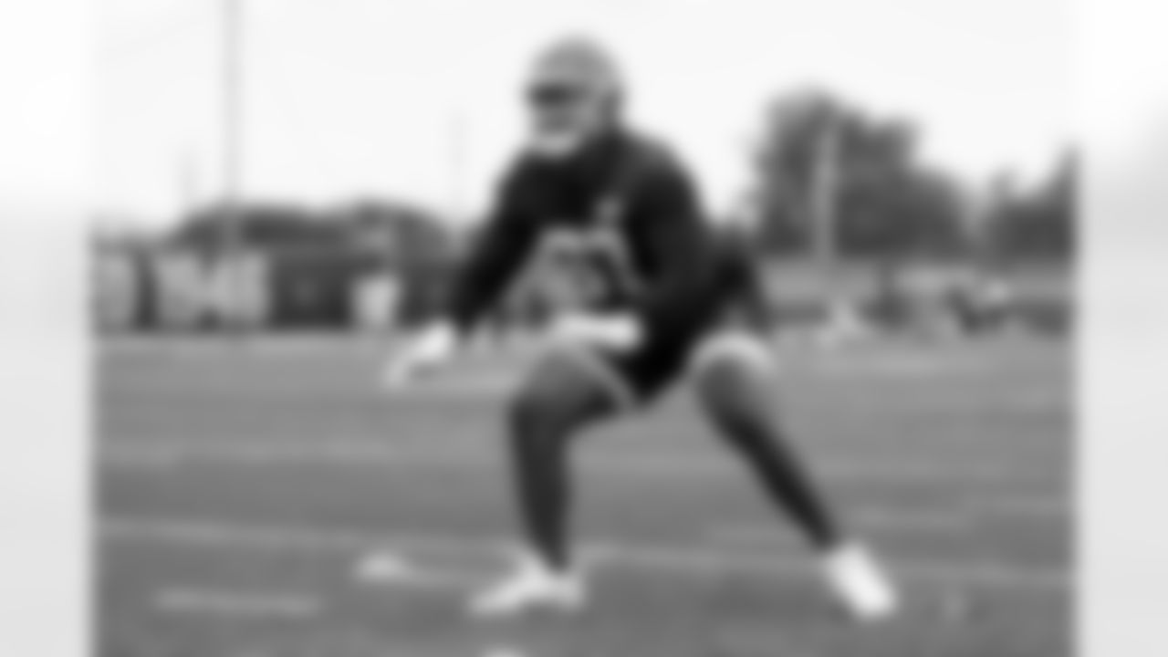 Offensive guard Javion Cohen (67) during the first day of mandatory minicamp at CrossCountry Mortgage Campus on June 10, 2025.