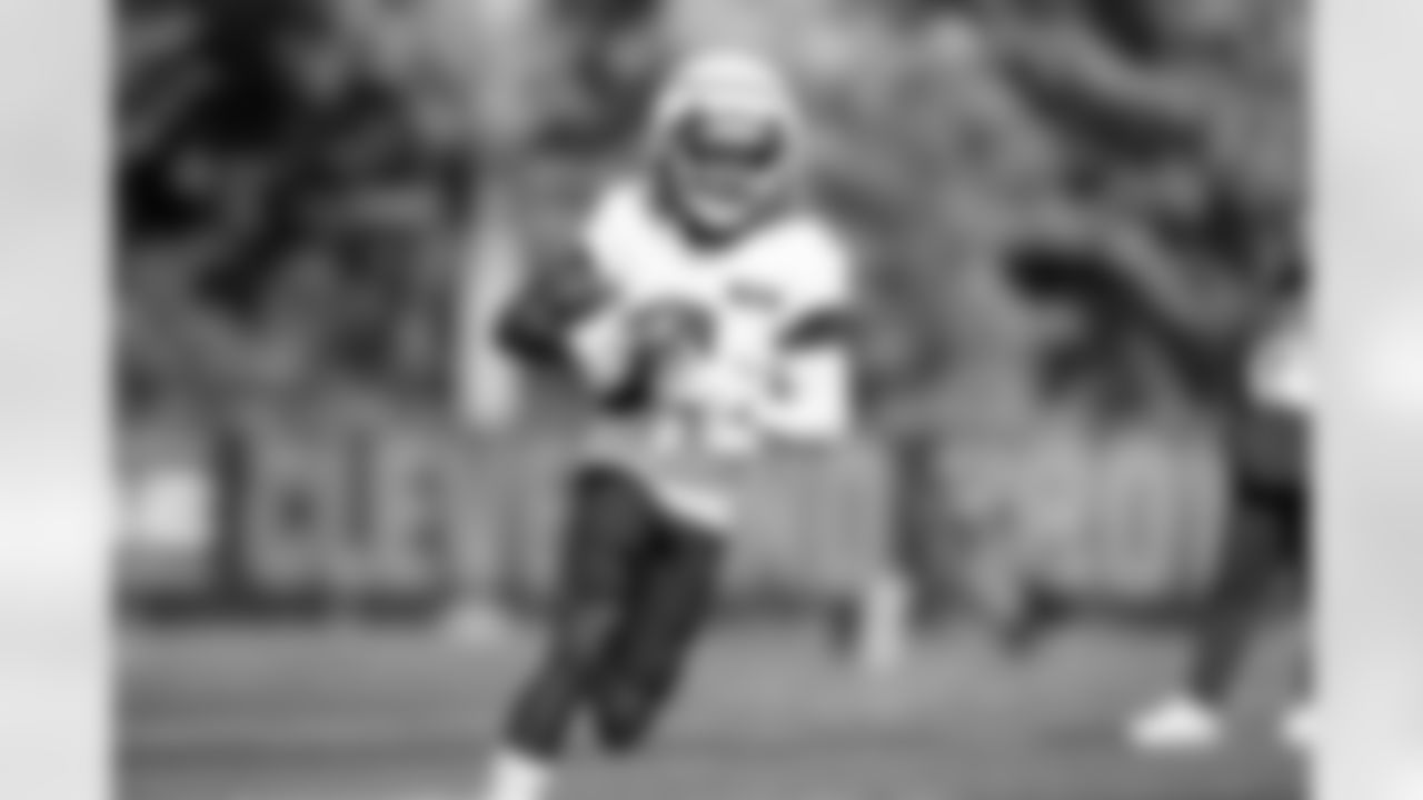 Wide receiver Jerry Jeudy (3) during practice at CrossCountry Mortgage Campus on October 8, 2025.