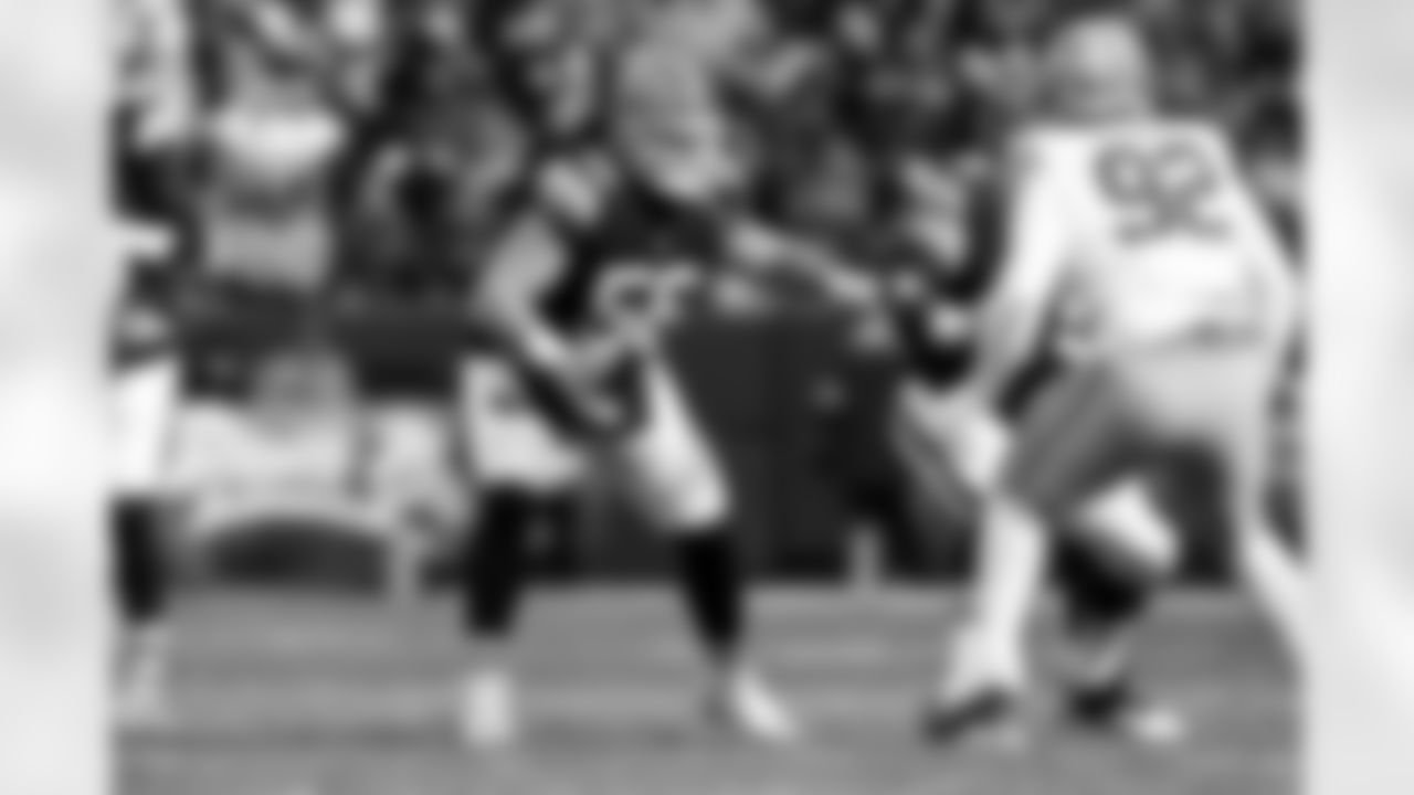 Center Luke Wypler (56) during a NFL football game between the San Francisco 49ers and Cleveland Browns on November 30, 2025 at Huntington Bank Field.