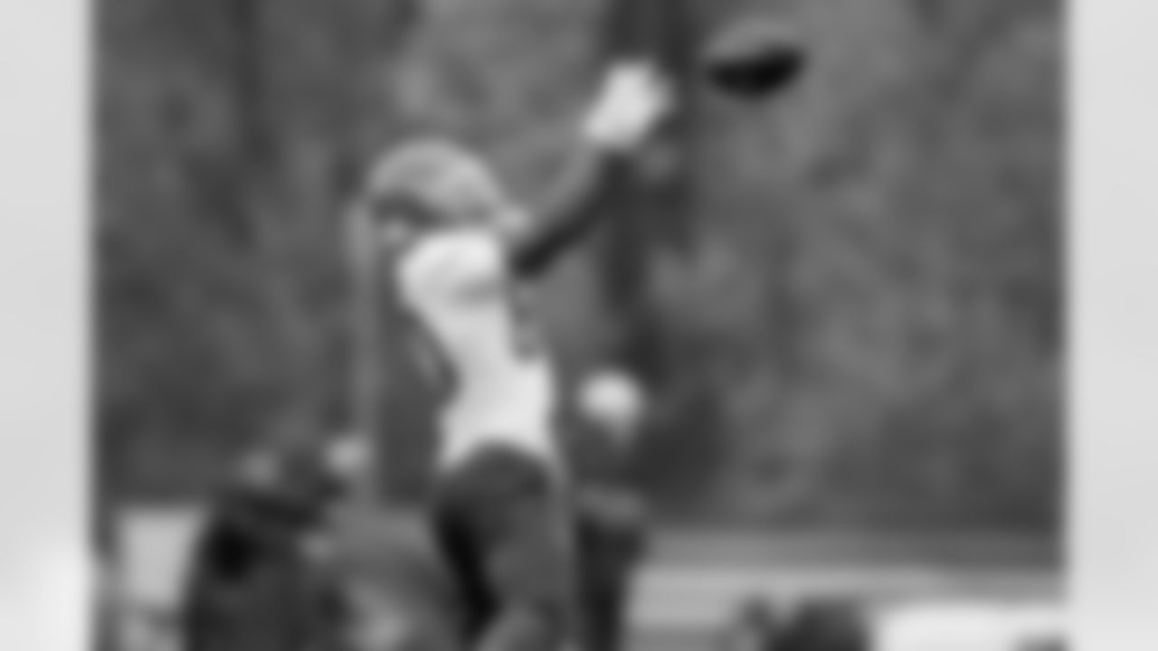 Wide receiver Jamari Thrash (80) during practice at CrossCountry Mortgage Campus on November 3, 2025.