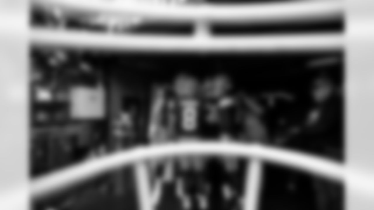 Quarterback Dillon Gabriel (8) before a NFL football game between the Baltimore Ravens and Cleveland Browns on November 16, 2025 at Huntington Bank Field.