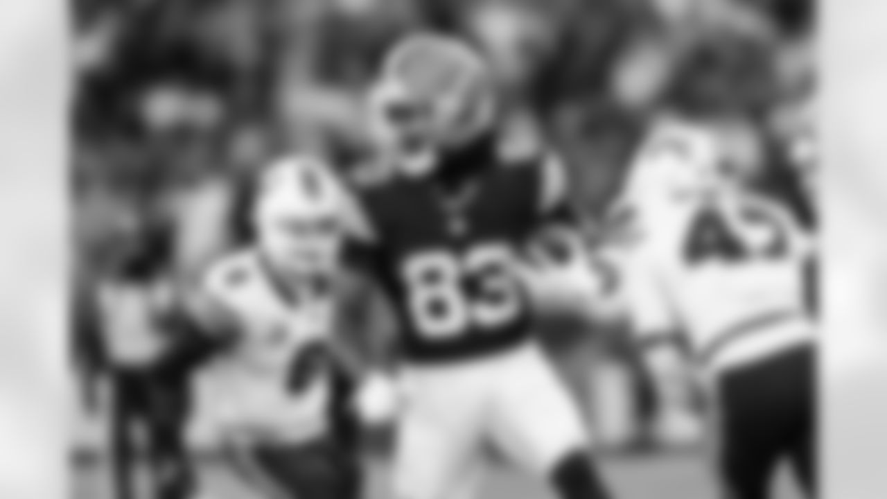 Wide receiver Malachi Corley (83) during a NFL football game between the Buffalo Bills and Cleveland Browns on December 21, 2025 at Huntington Bank Field.