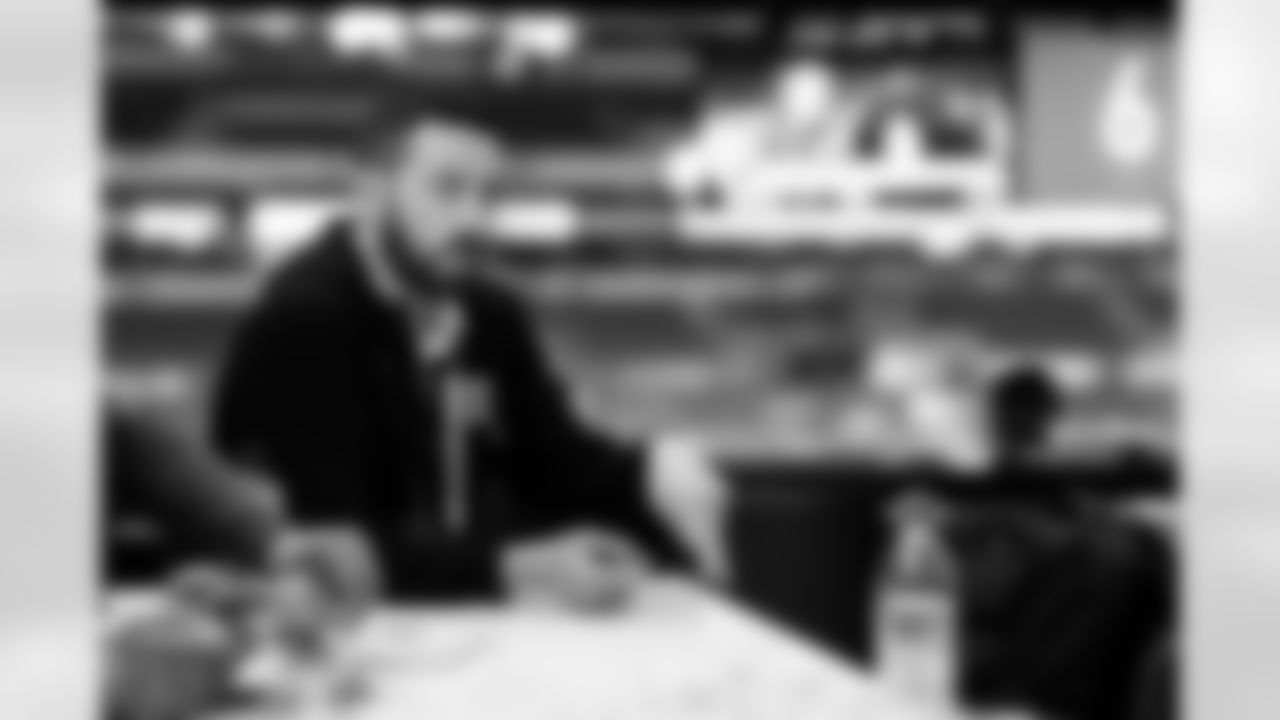 Director of College Scouting Max Paulus in the Cleveland Browns suite at the 2026 NFL Combine on February 26, 2026 in Indianapolis, Indiana.