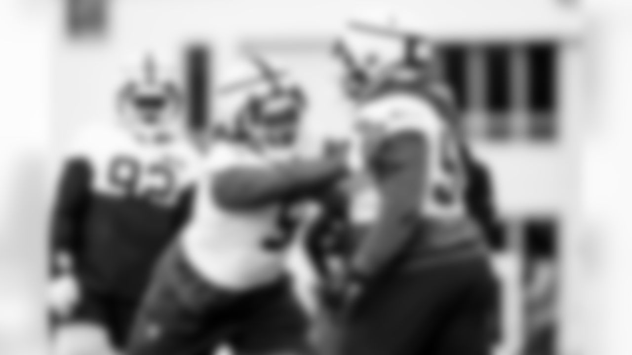 Defensive tackle Mike Hall Jr. (51) during practice at CrossCountry Mortgage Campus on December 26, 2024.