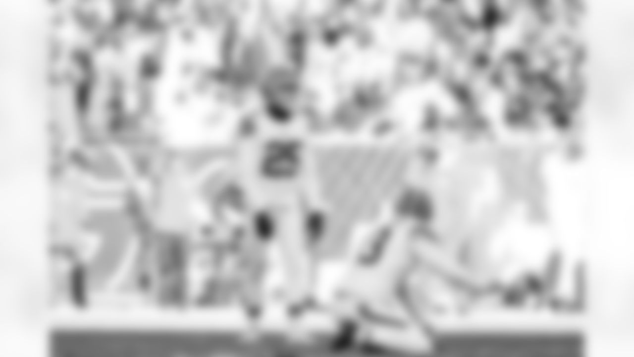 Kicker Andre Szmyt (25) and Punter Corey Bojorquez (13) during a NFL football game between the Cleveland Browns and Chicago Bears on December 14, 2025 at Soldier Field.