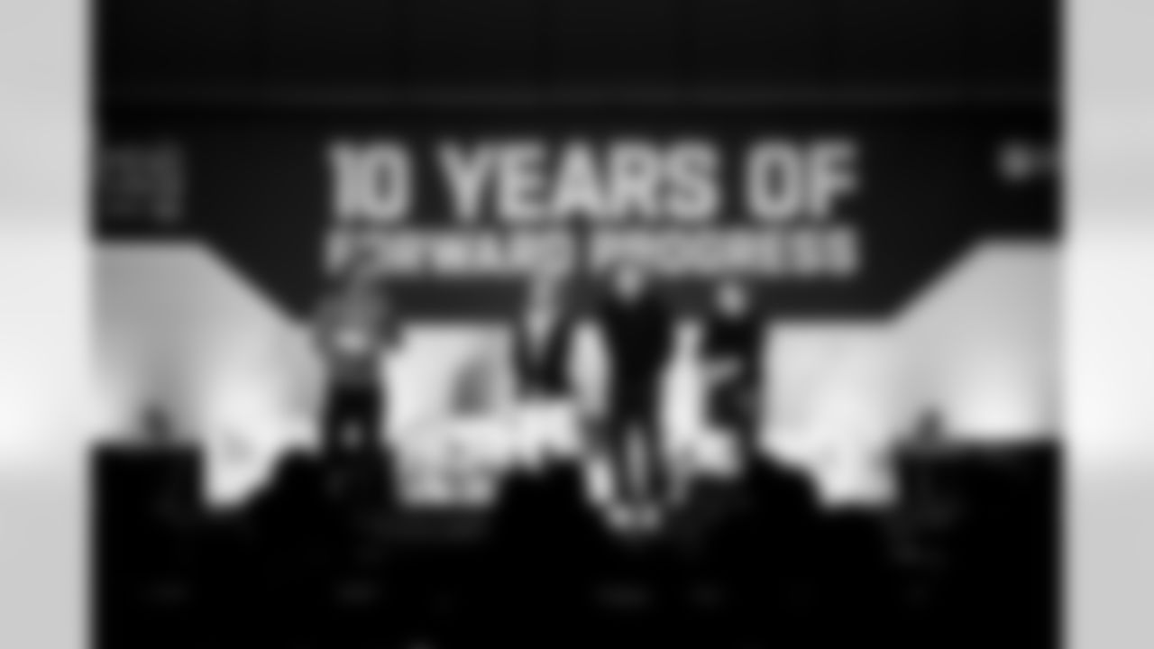 Executive Vice President of Football Operations and General Manager Andrew Berry won the 2026 Buddy Teevens Forward Progress Award at the 10th Annual Women's Forum at the 2026 NFL Combine on February 24, 2026 in Indianapolis, Indiana.