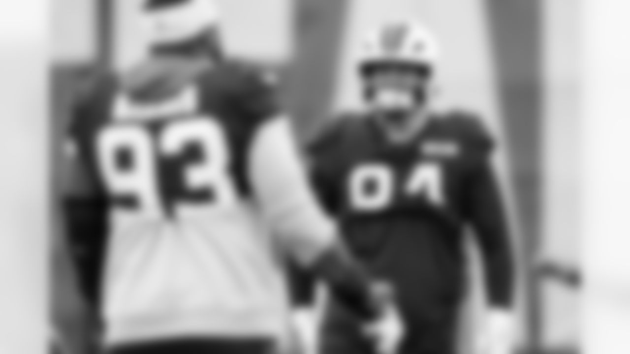 Defensive tackle Mason Graham (94) during practice at CrossCountry Mortgage Campus on November 19, 2025.