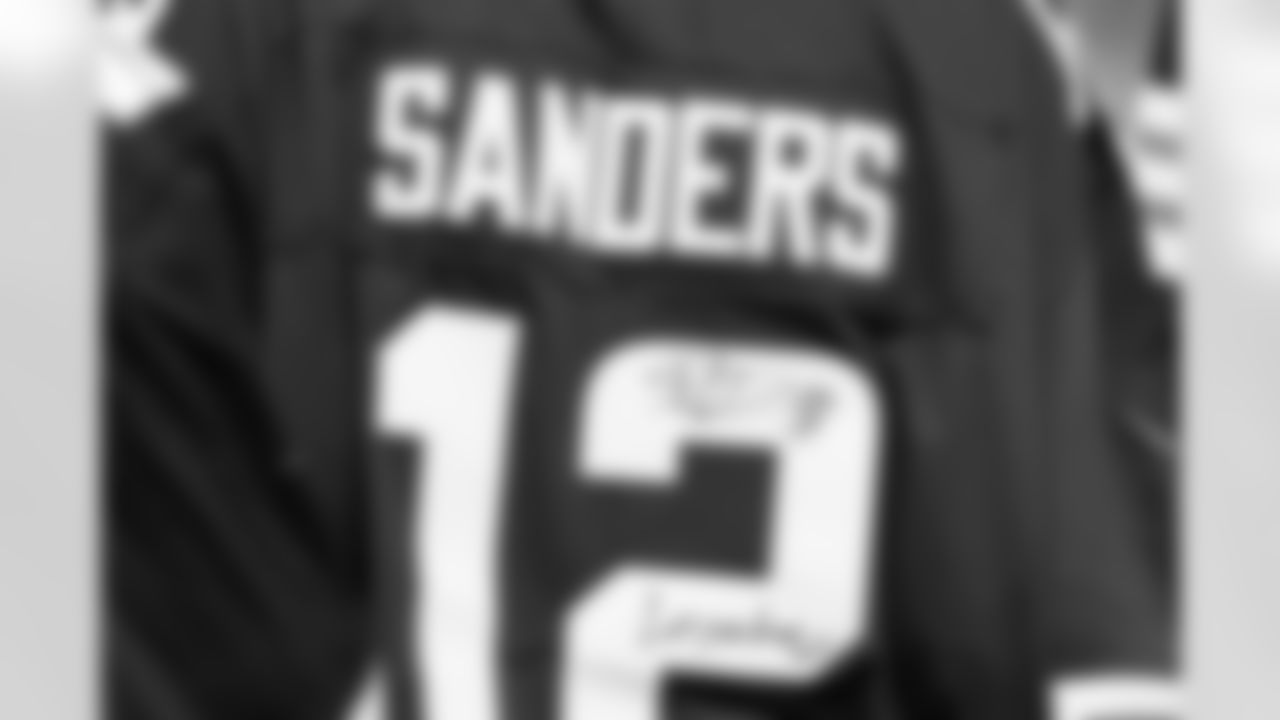 A Shedeur Sanders jersey during Day 5 of Training Camp at CrossCountry Mortgage Campus on July 28, 2025.