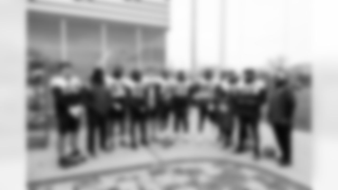 The Week 12 Nickelodeon NVP, Defensive end Myles Garrett (95) at CrossCountry Mortgage Campus on November 26, 2025.