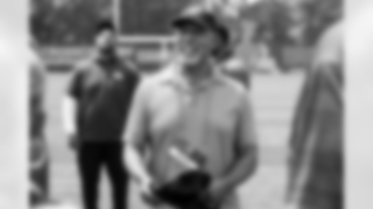 Ben Davis during the third day of mandatory minicamp at CrossCountry Mortgage Campus on June 12, 2025.