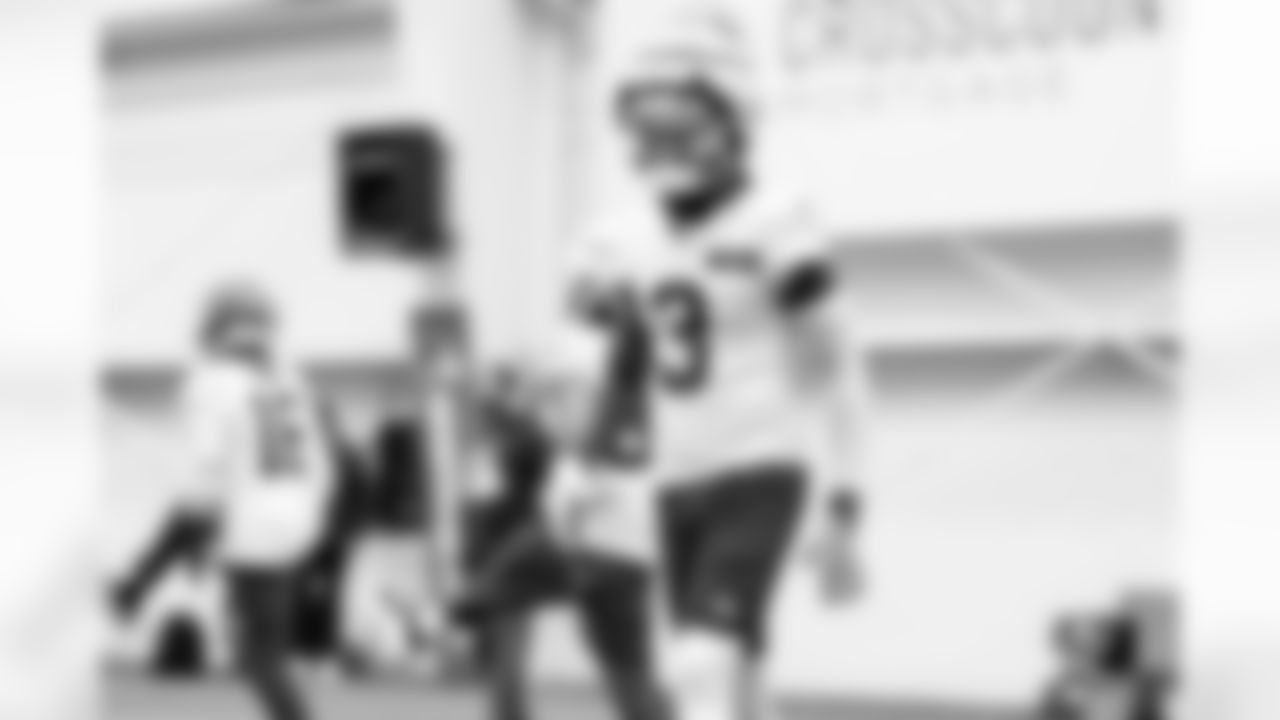 Wide receiver Jerry Jeudy (3) during practice at CrossCountry Mortgage Campus on December 10, 2025.