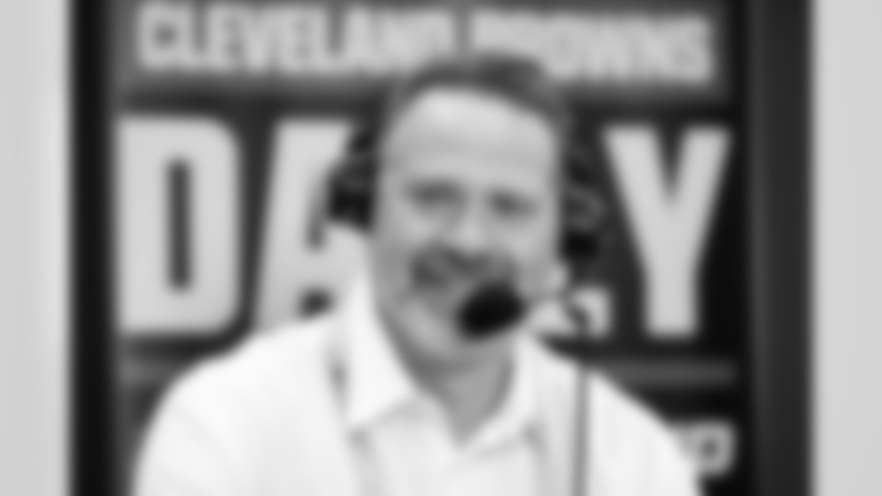 NFL Network Sportscaster Chris Rose on Cleveland Browns Daily on location at the 2026 NFL Combine on February 26, 2026 in Indianapolis, Indiana.