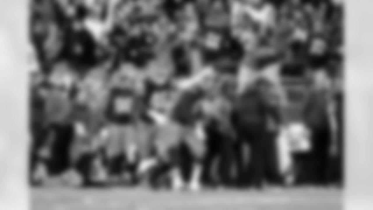 Linebacker Cameron McGrone (48) during a NFL football game between the Baltimore Ravens and Cleveland Browns on November 16, 2025 at Huntington Bank Field.