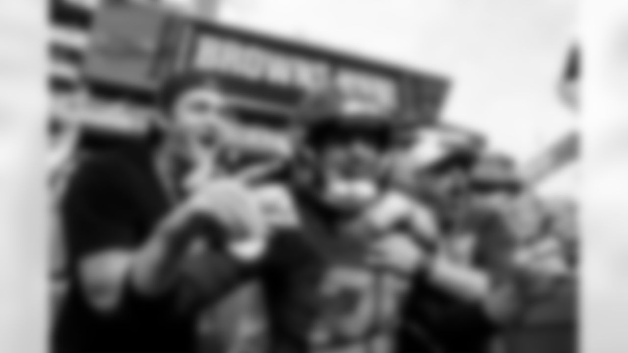 Kicker Andre Szmyt (25) after a NFL football game between the Green Bay Packers and Cleveland Browns on September 21, 2025 at Huntington Bank Field. The Browns won 13-10.