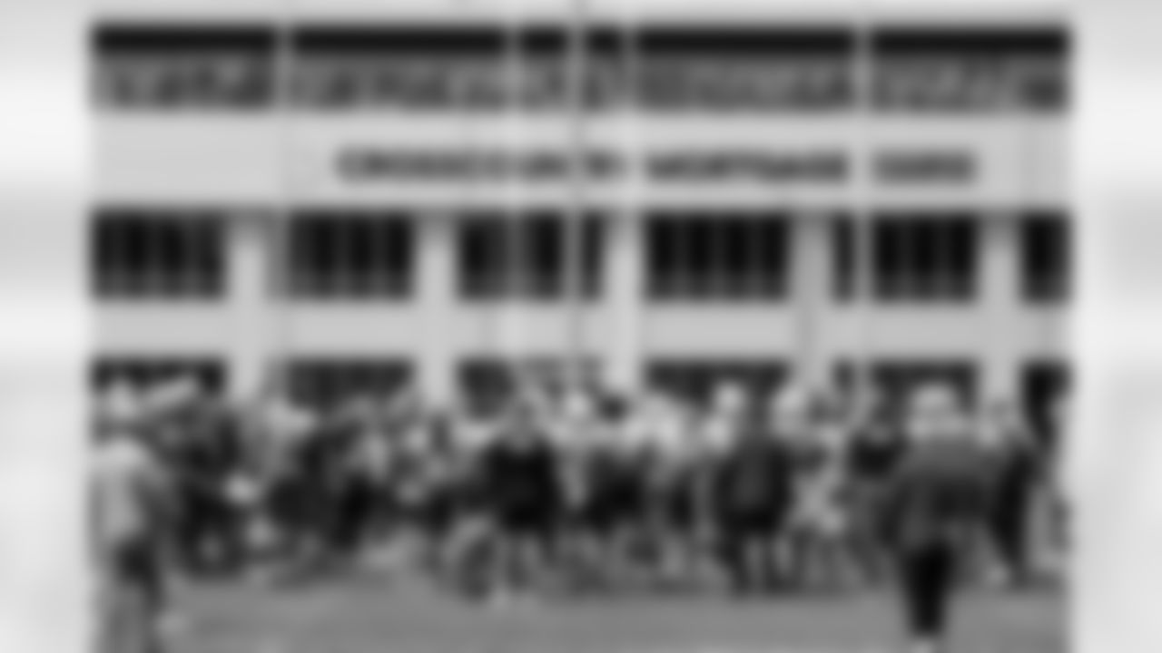The team during Day 10 of Training Camp at CrossCountry Mortgage Campus on August 4, 2025.