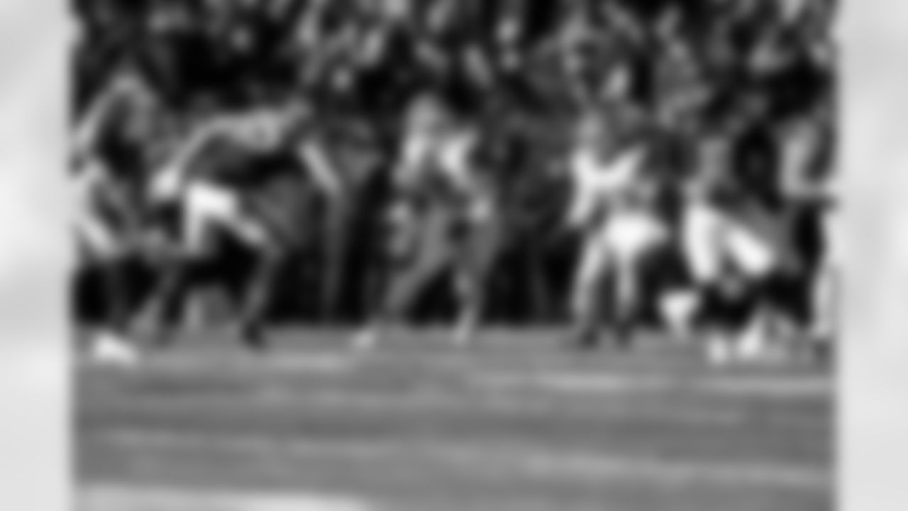 Defensive end Myles Garrett (95) and Linebacker Mohamoud Diabate (43) during a NFL football game between the Cleveland Browns and Chicago Bears on December 14, 2025 at Soldier Field.