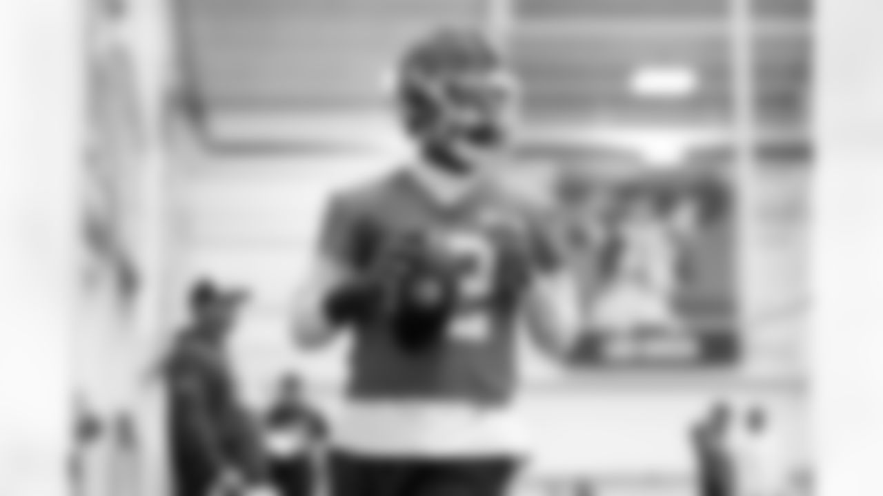 Quarterback Shedeur Sanders (12) during practice at CrossCountry Mortgage Campus on December 10, 2025.