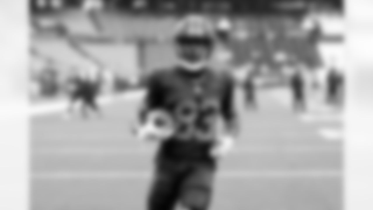 Wide receiver Malachi Corley (83) before a NFL football game between the Miami Dolphins and Cleveland Browns on October 19, 2025 at Huntington Bank Field.