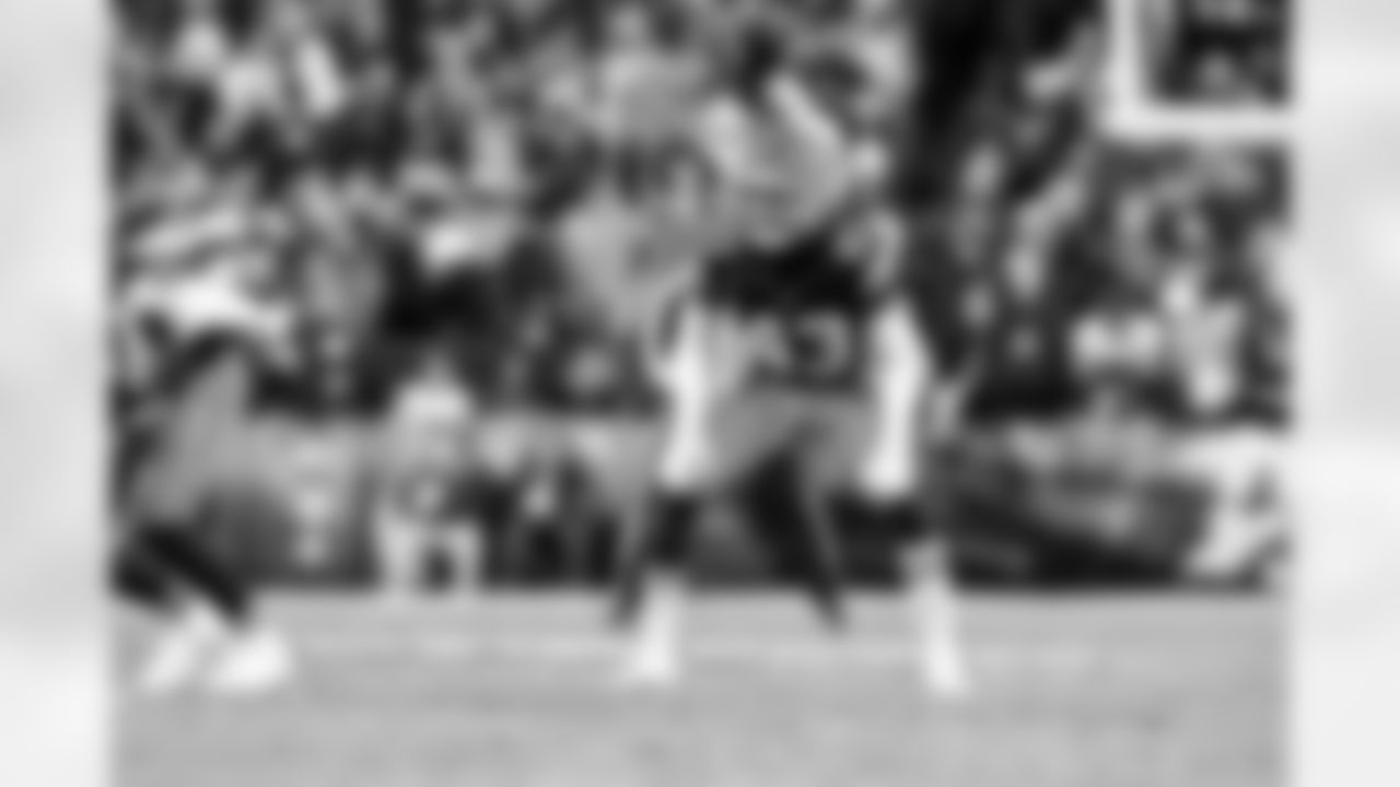 Linebacker Mohamoud Diabate (43) during a NFL football game between the Baltimore Ravens and Cleveland Browns on November 16, 2025 at Huntington Bank Field.