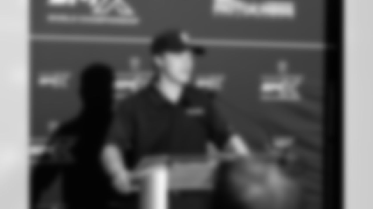 The Monster Energy Supercross event announcement press conference in the TCP Club of Huntington Bank Field on September 30, 2025.