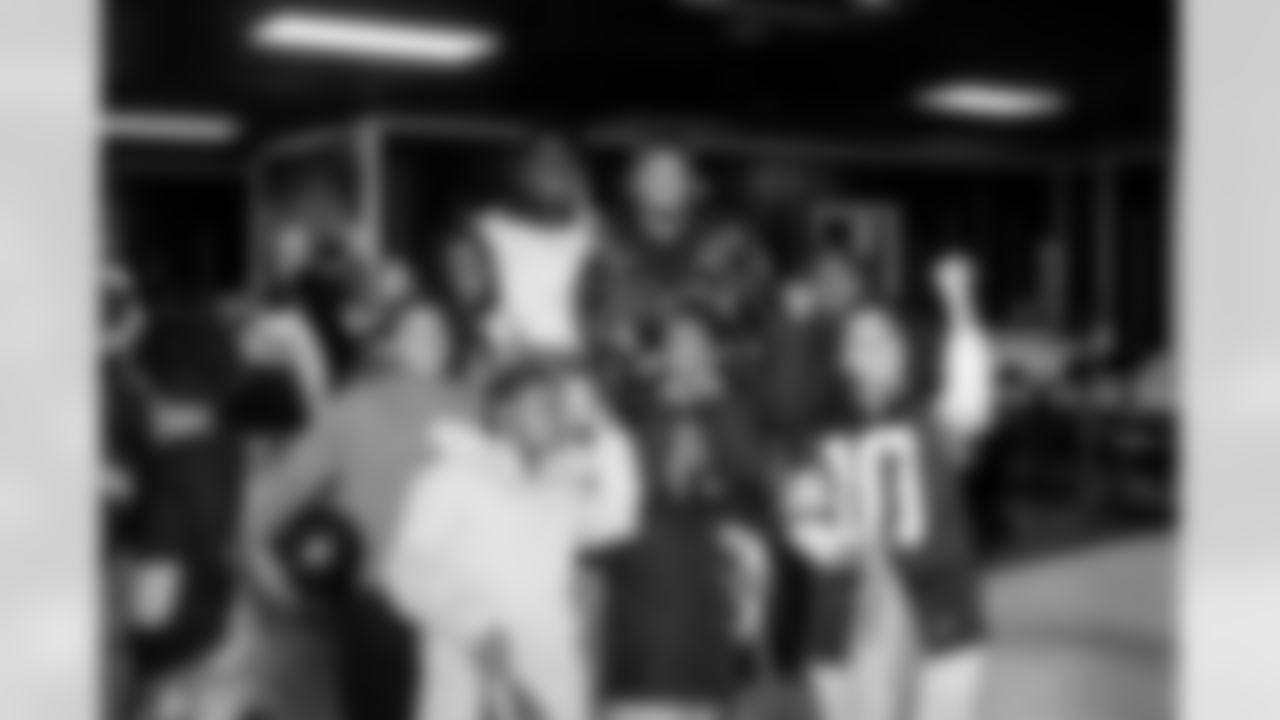 The Grant Delpit - Breakfast and Bowling with Santa event at Euphoric Lanes on December 6, 2025.