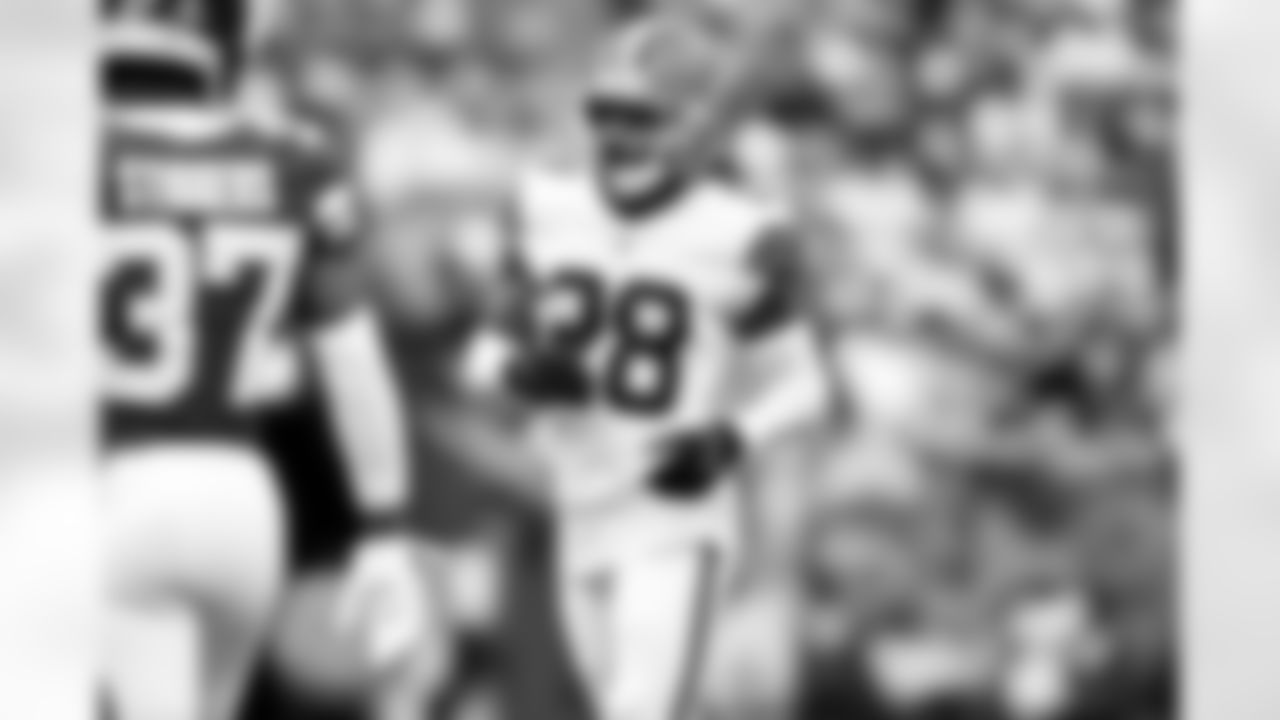 Cornerback Tre Avery (28) during a NFL football game between the Cleveland Browns and New York Jets on November 9, 2025 at MetLife Stadium.