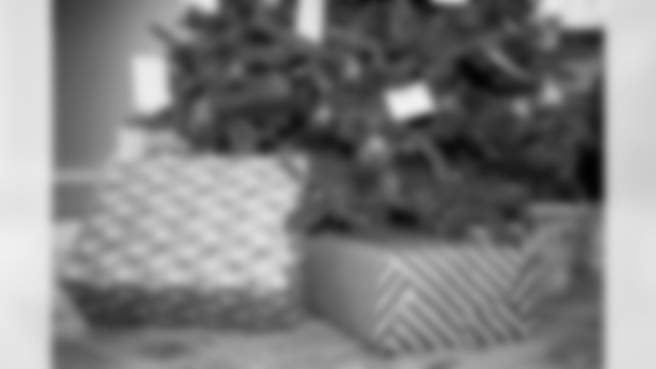 The Cleveland Browns Giving Tree at CrossCountry Mortgage Campus on November 20, 2025.