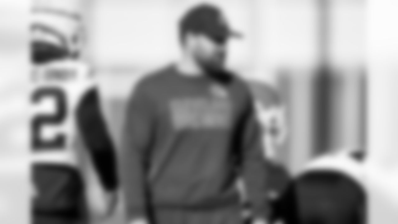 Assistant Special Teams Coach Kyle Hoke during practice at CrossCountry Mortgage Campus on December 18, 2025.