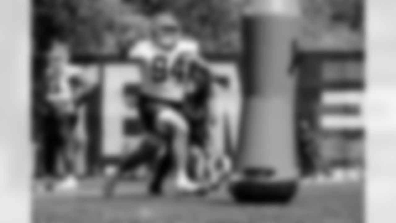 Defensive lineman Mason Graham (94) during fieldwork on the first day of Rookie Minicamp at CrossCountry Mortgage Campus on May 9, 2025.