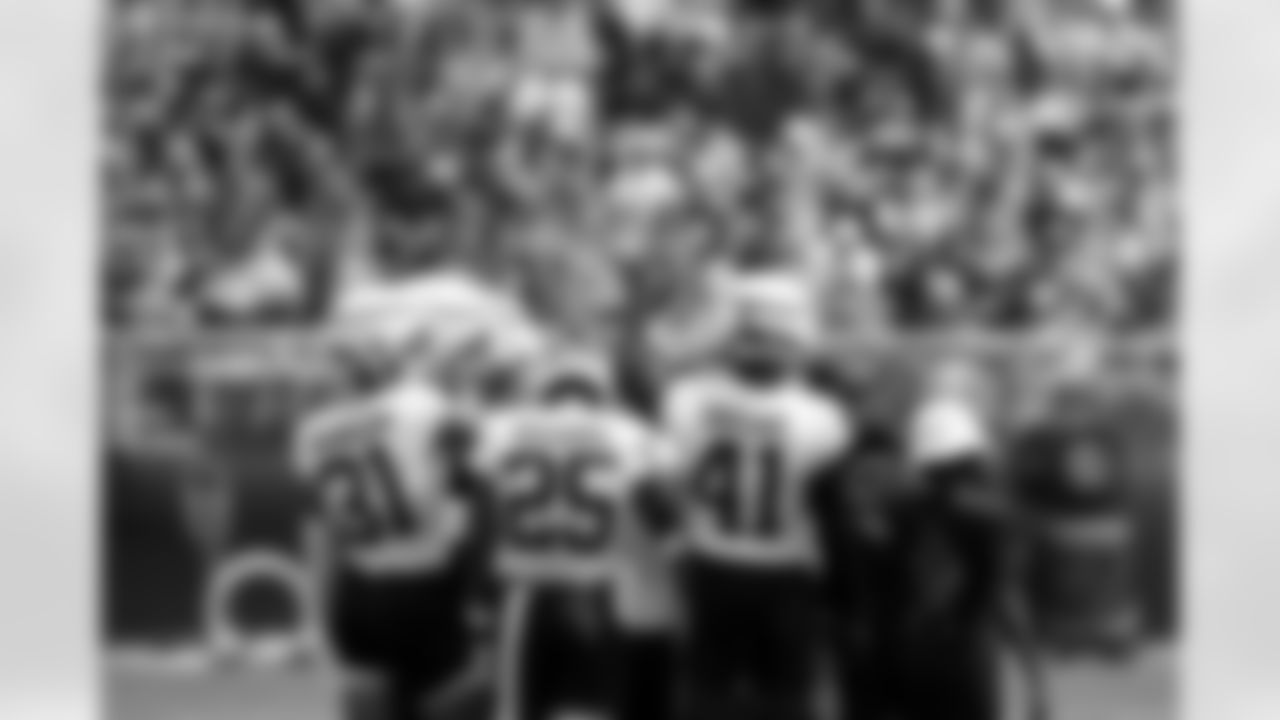 The defensive backs during Day 6 of Training Camp at CrossCountry Mortgage Campus on July 29, 2025.