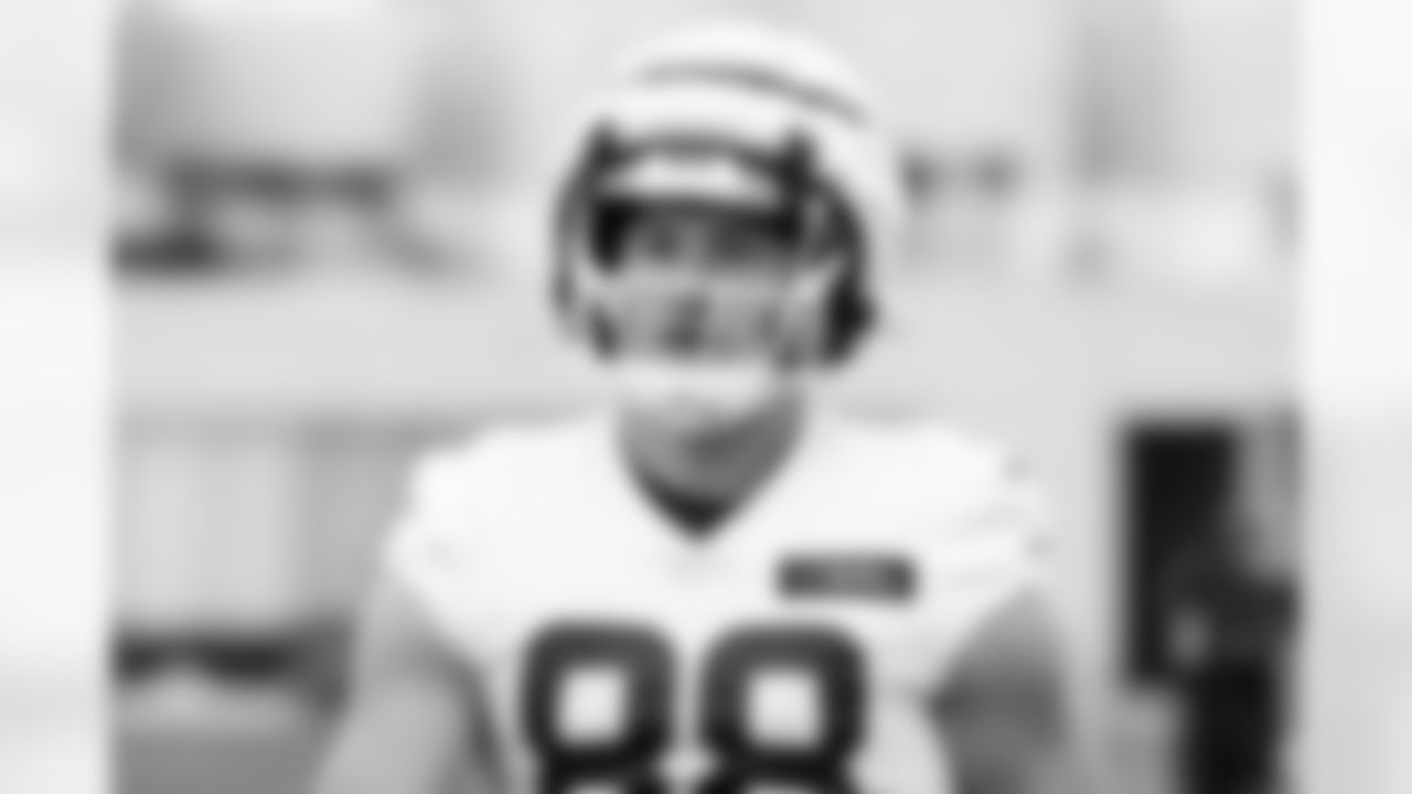 Tight end Caden Prieskorn (88) during practice at CrossCountry Mortgage Campus on November 3, 2025.