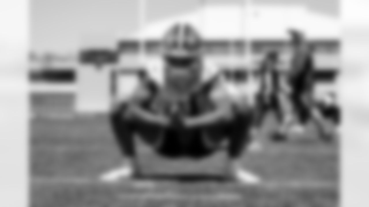 Defensive back Donovan McMillon (31) during fieldwork on the second day of Rookie Minicamp at CrossCountry Mortgage Campus on May 10, 2025.