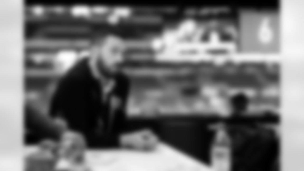 Director of College Scouting Max Paulus in the Cleveland Browns suite at the 2026 NFL Combine on February 26, 2026 in Indianapolis, Indiana.