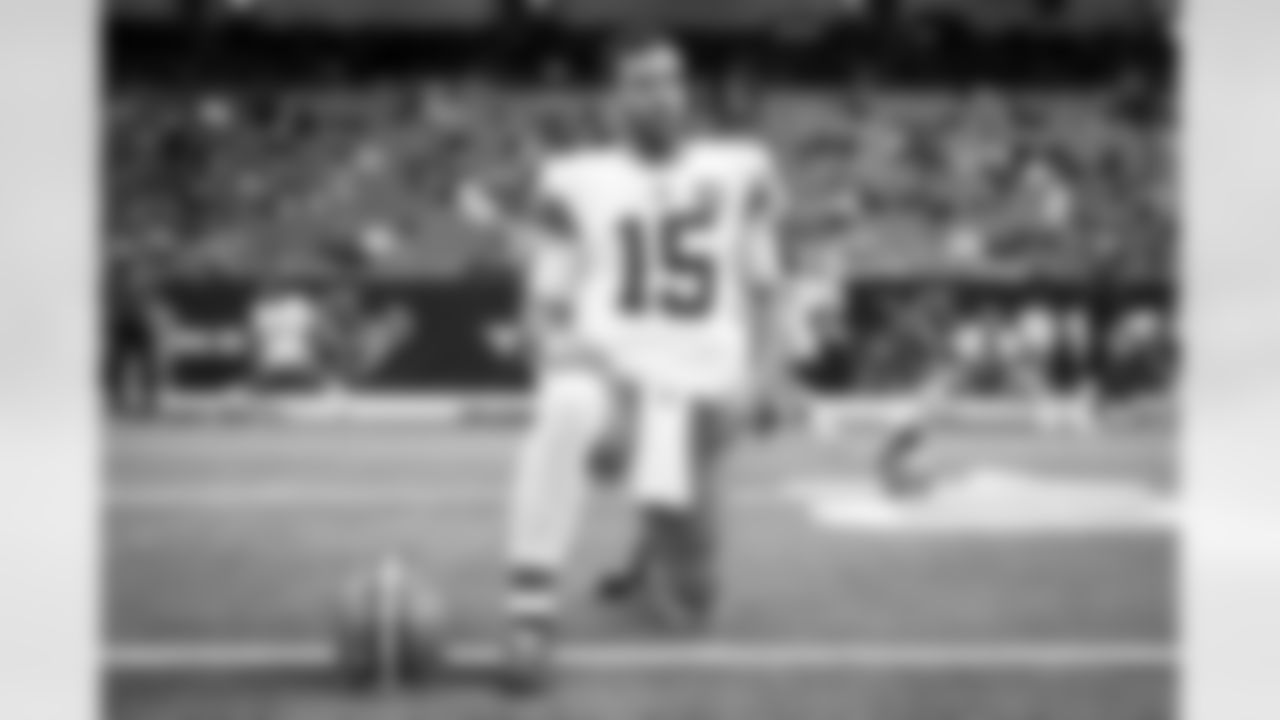 Quarterback Joe Flacco (15) before a NFL Wild Card playoff football game between the Cleveland Browns and Houston Texans on January 13, 2024 at NRG Stadium.