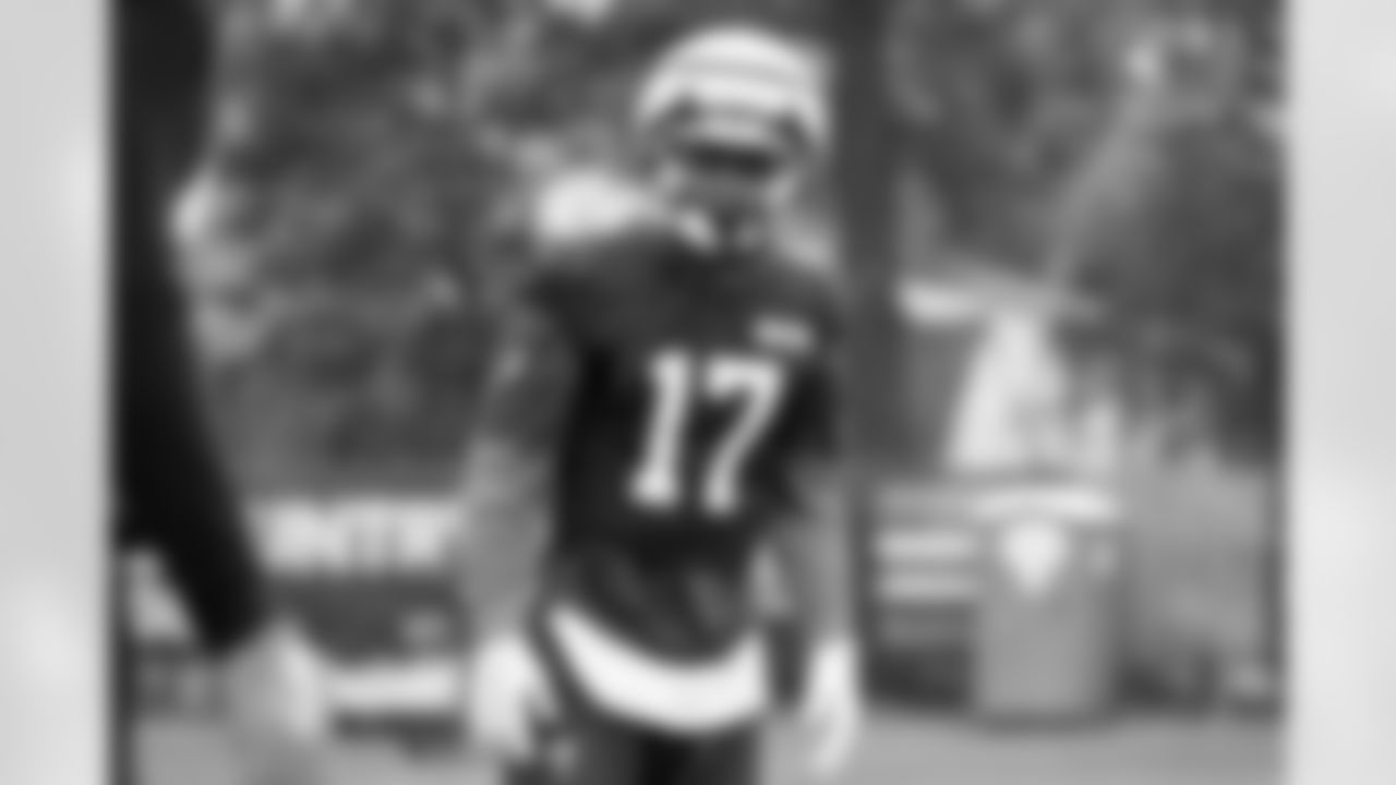 Linebacker Jerome Baker (17) during practice at CrossCountry Mortgage Campus on November 3, 2025.