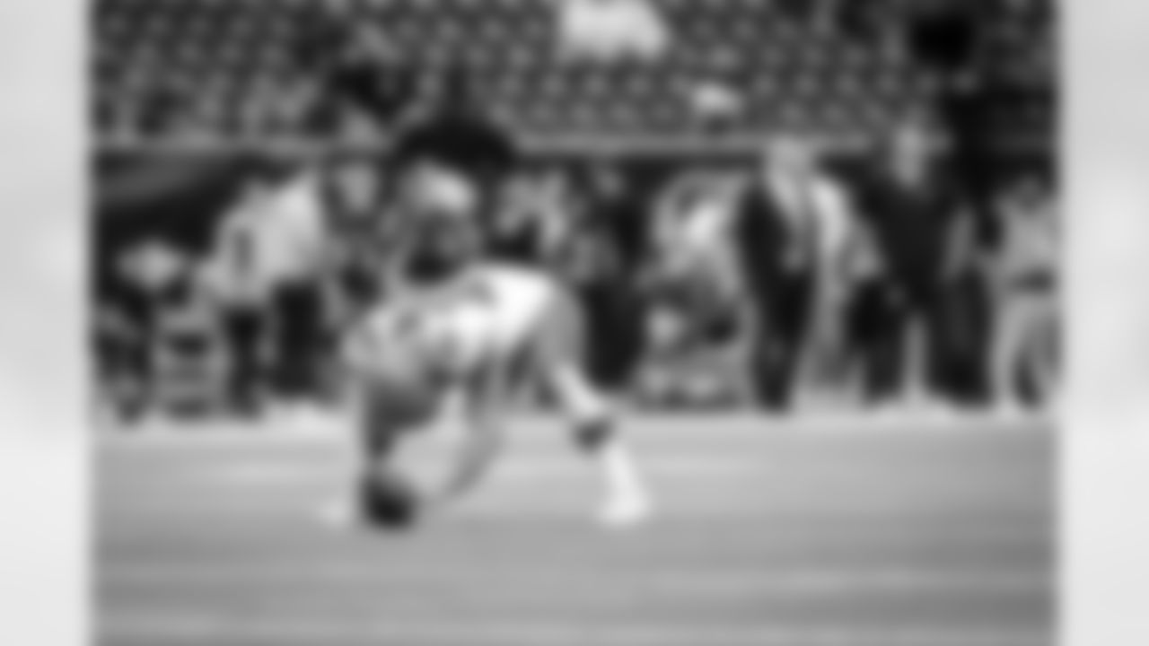 Long snapper Charley Hughlett (47) before a NFL Wild Card playoff football game between the Cleveland Browns and Houston Texans on January 13, 2024 at NRG Stadium.