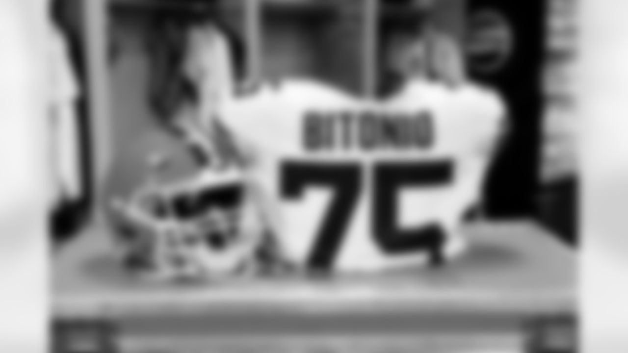 The locker room before a NFL football game between the Cleveland Browns and Cincinnati Bengals on January 4, 2026 at Paycor Stadium.