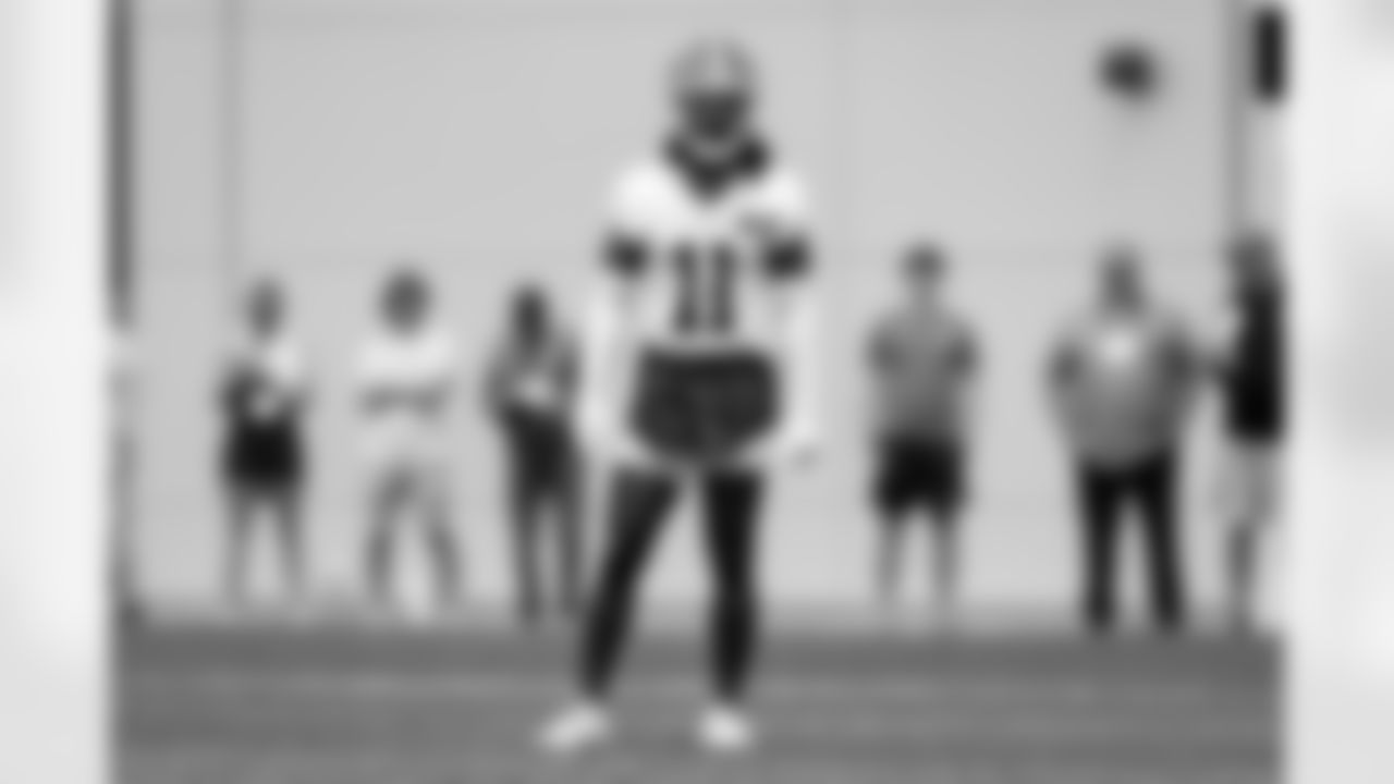 Cornerback Tony Brown II (11) during the first day of mandatory minicamp at CrossCountry Mortgage Campus on June 10, 2025.