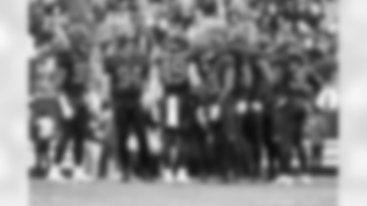 The defense during a NFL football game between the Tennessee Titans and Cleveland Browns on December 7, 2025 at Huntington Bank Field.