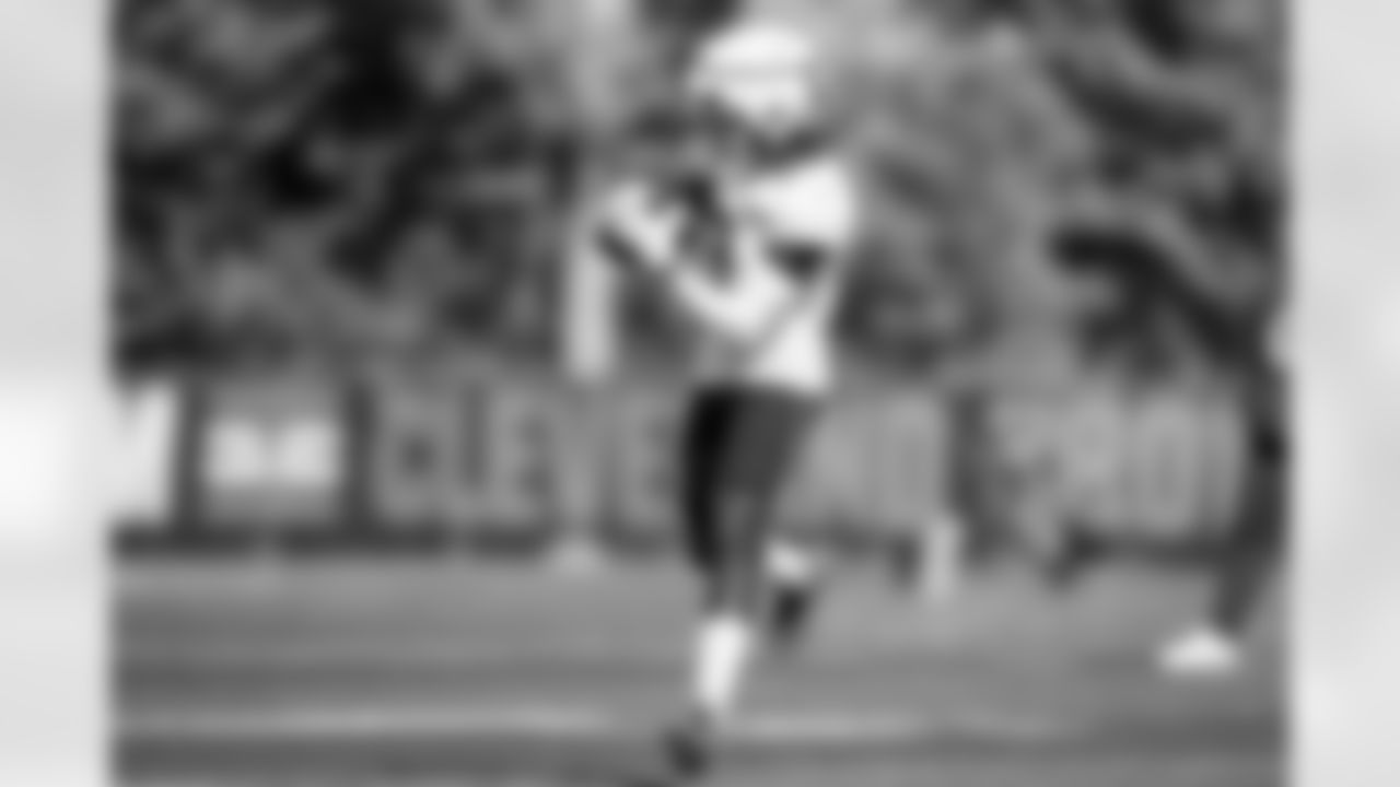 Wide receiver Jerry Jeudy (3) during practice at CrossCountry Mortgage Campus on October 8, 2025.