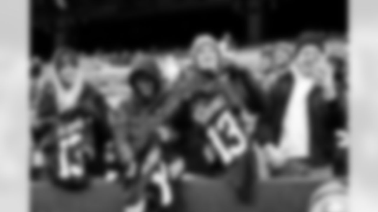 Fans before a NFL football game between the San Francisco 49ers and Cleveland Browns on November 30, 2025 at Huntington Bank Field.