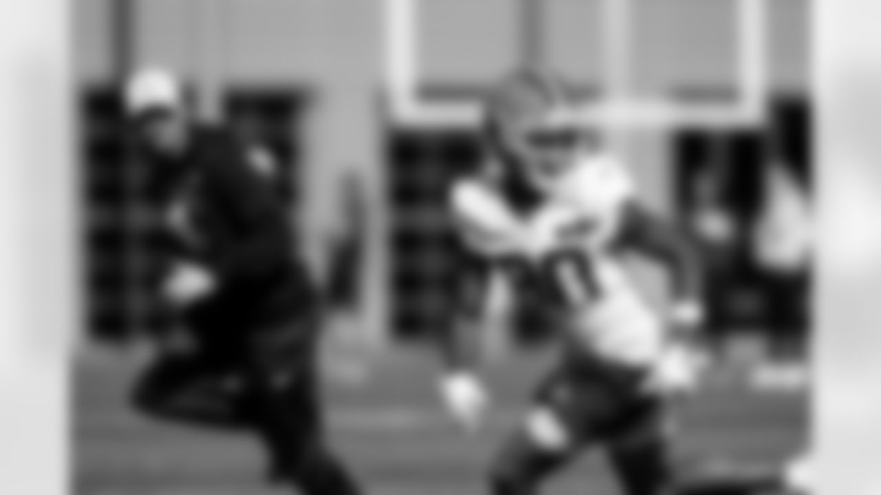 Wide receiver Jamari Thrash (80) during practice at CrossCountry Mortgage Campus on October 9, 2025.
