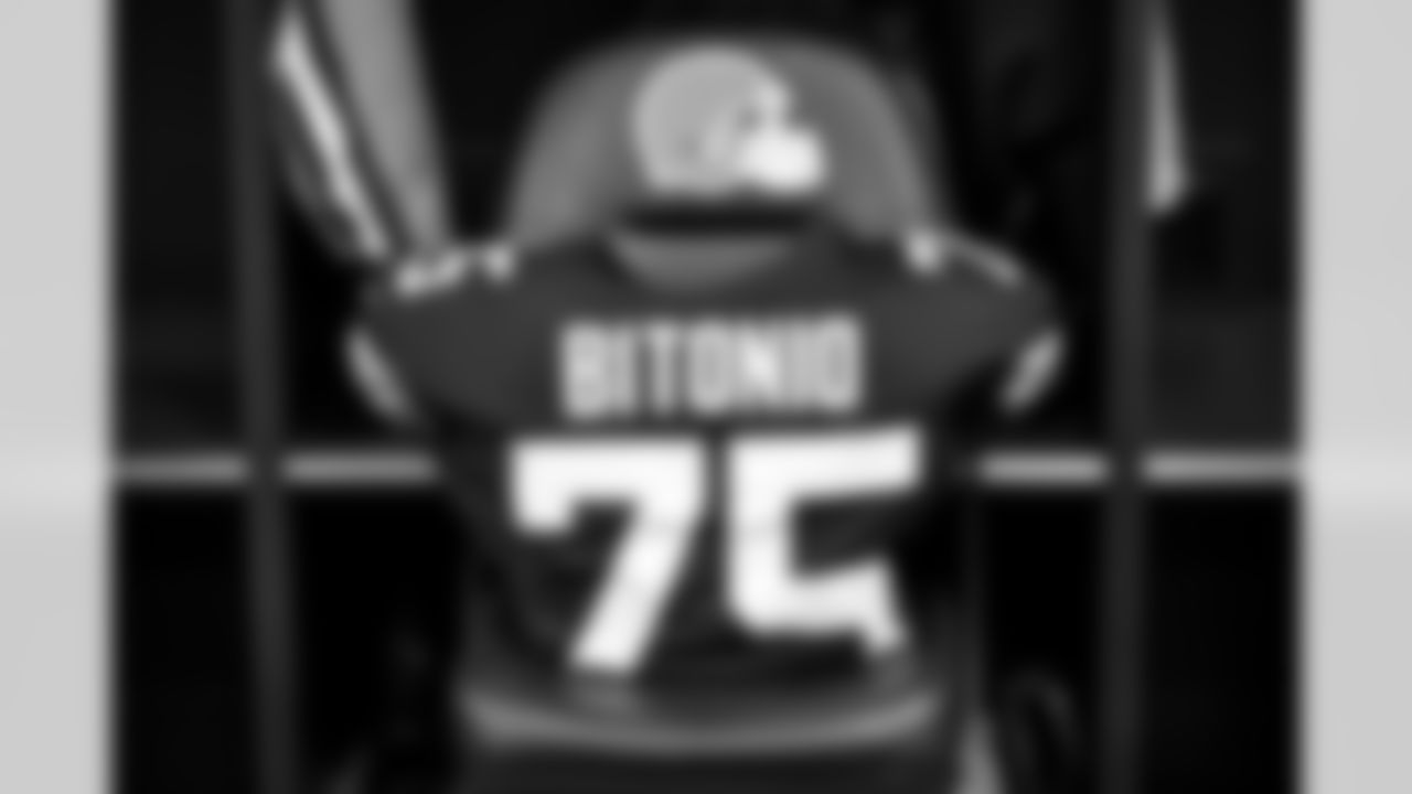 The locker room before a NFL football game between the Pittsburgh Steelers and Cleveland Browns on December 28, 2025 at Huntington Bank Field.